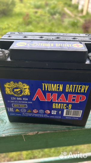 Аккумулятор 12 вольт для мотоцикла