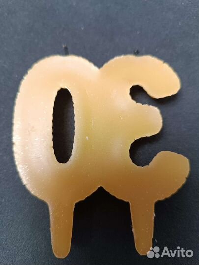 Свеча цифра 30 для торта