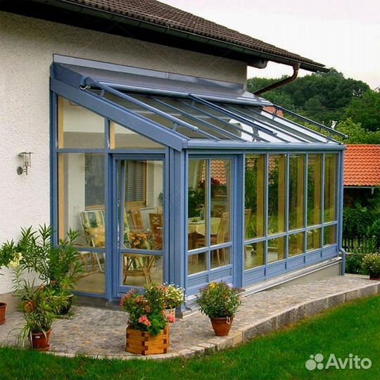 Зимний сад / Алюминиевые конструкции