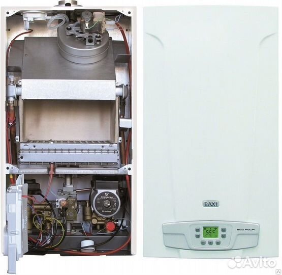 Котел газовый настенный baxi ECO four 24, 24F.1.24