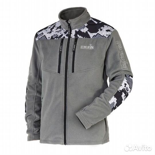 Джемпер флисовый Norfin glacier camo 03, размер L