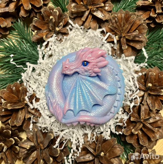 Мыло Дракон. Ручная работа. Подарок на Новый год