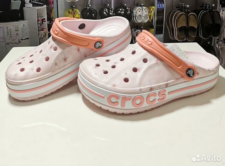 Crocs новые bayaband, редкий цвет + подарoк