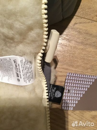 Зимний конверт новый на овчине для малыша Alwero