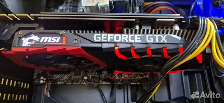 Видеокарта MSI GeForce GTX 1080 Ti gaming X 11G