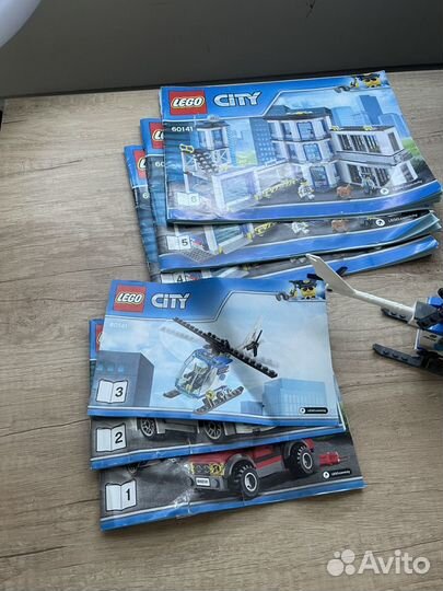 Lego city полицейский участок 60141