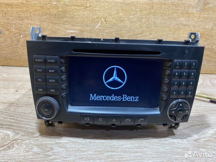 Магнитола штатная Comand Mercedes W203 рестайлинг