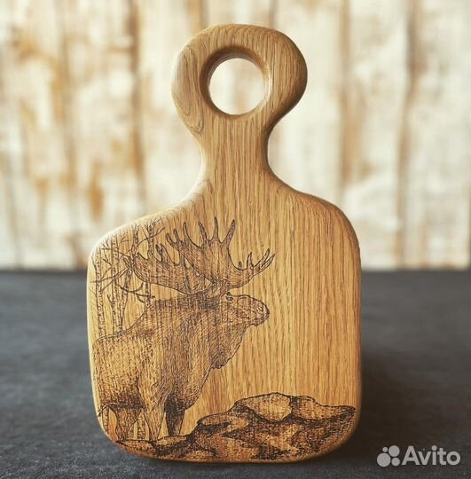 Доска разделочная дубовая