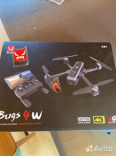 Квадрокоптер bugs 4 mjx-b4w-4k