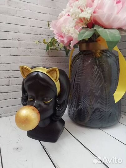 Кашпо aesthetic гипс