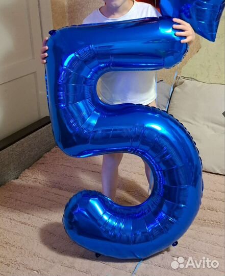 Цифра 5 на день рождения