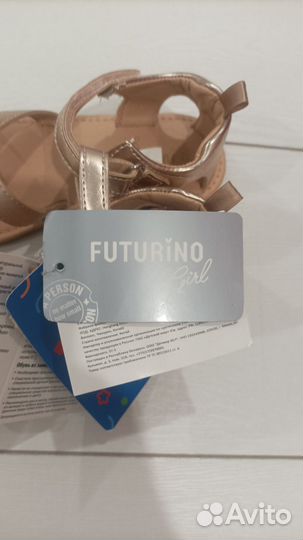 Туфли для девочки 29 размер новые