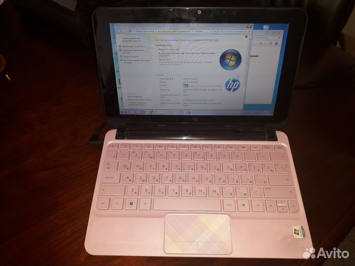 Нетбук hp