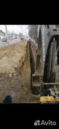 Услуги экскаватора