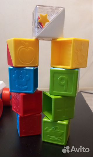 Каталка с кубиками