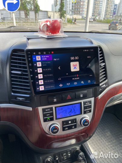 Магнитола topway Hyundai Santa Fe 2 3/32 Qled