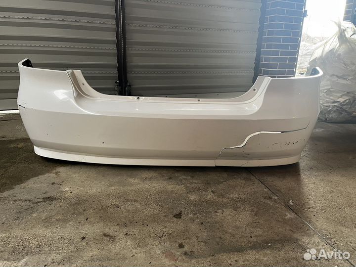 Задний бампер chevrolet aveo 2008