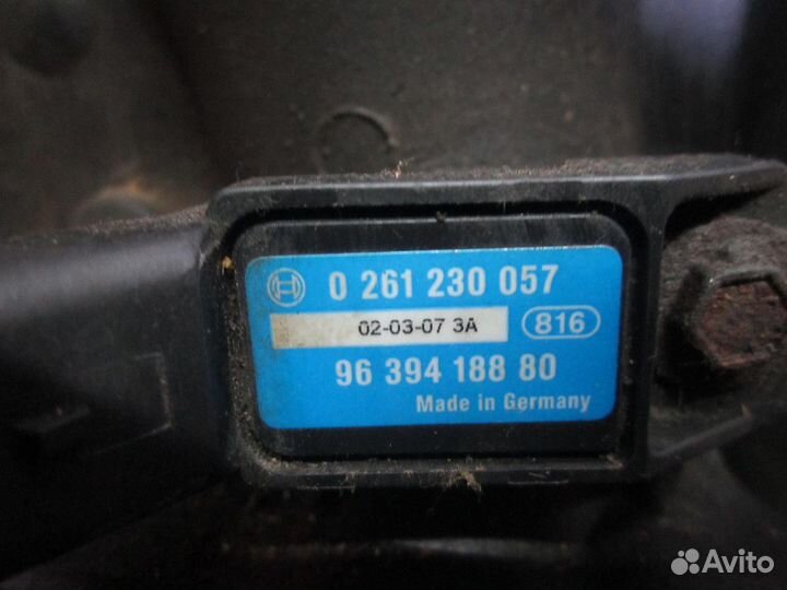 Коллектор впускной Peugeot 406 2.0 1995-1999