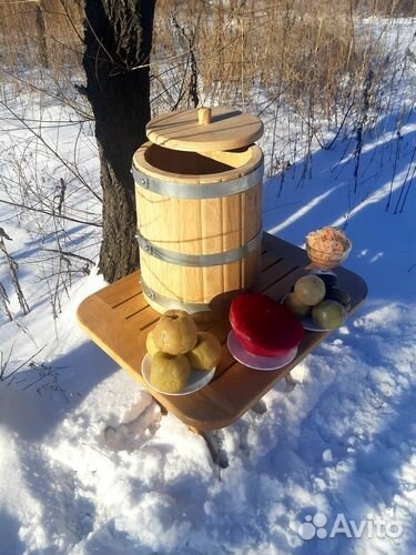 Кадка дубовая