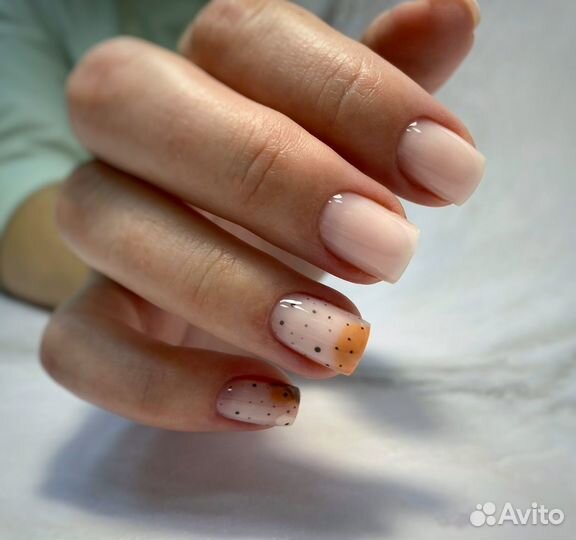Маникюр гель лак