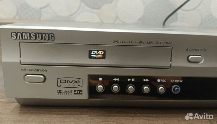 Видеомагнитофон samsung SV-DVD640 HI-FI stereo
