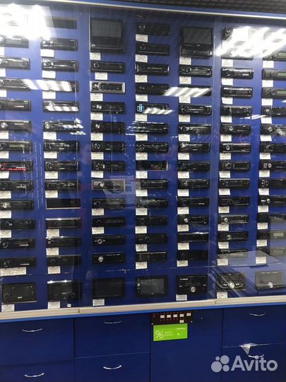 Магнитола в штатное место Toyota Prado 2007