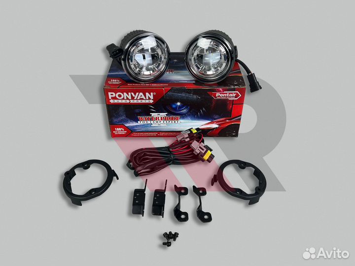 Туманки Nissan Patrol Y62 2014-2017г