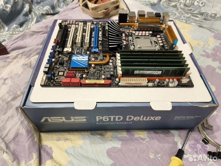 Материнская плата Asus LGA 1366 P6TD Deluxe++