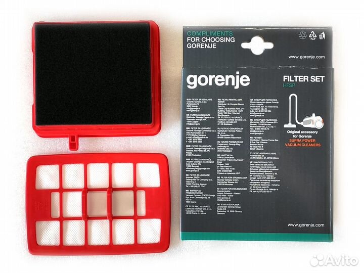 Набор фильтров 466439 для пылесоса Gorenje