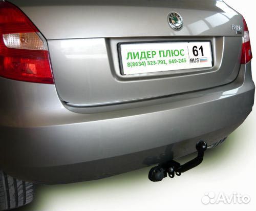 Фаркоп (тсу) Skoda Fabia 2007-2014