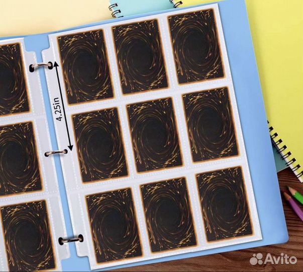 Листы для коллекционных карточек (10 страниц)