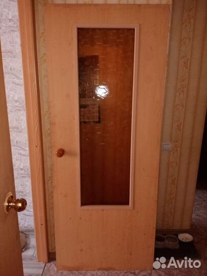 Дверь деревянная 80см