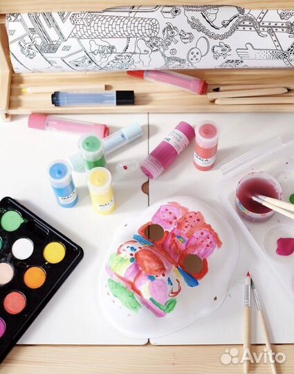 Новый набор из двух масок для детского творчества