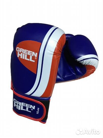 Перчатки для бокса и кикбоксинга Green Hill