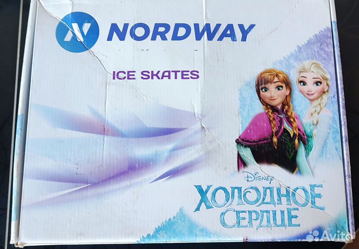 Коньки для девочки 26-30