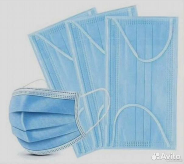 Маска одноразовая медицинская