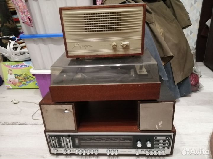 Комплект советской радиотехники + радиодетали