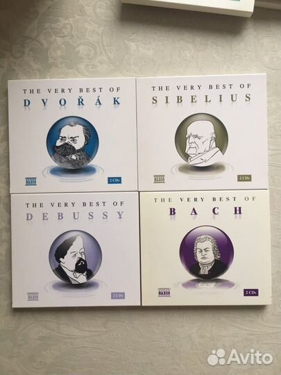 Классическая музыка коллекция композиторы CD