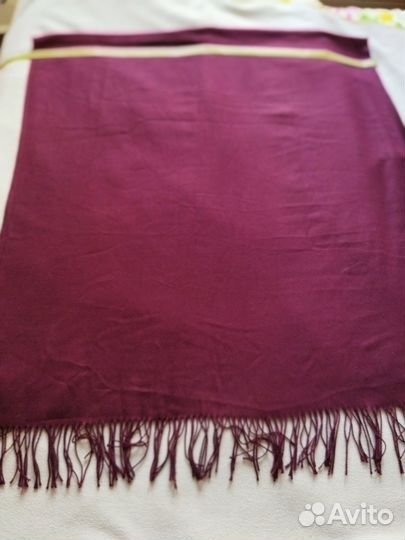 Шарф палантин 90 см х 2 м большой и обьемный