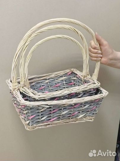 Корзины плетеные