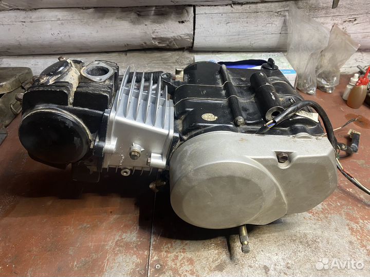 Двигатель питбайк yx125 153fmi