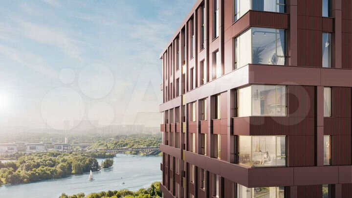 1-к. квартира, 43,3 м², 17/25 эт.