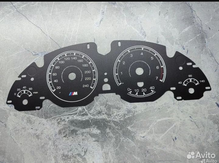 Шкала приборов bmw