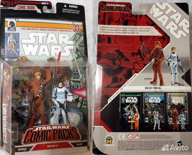 Фигурки Star Wars Звездные войны 30 лет 77-07