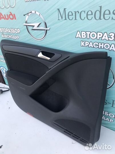 Обшивка двери Фольксваген гольф 6