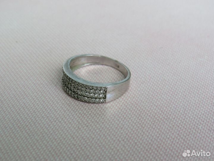 Серебряное кольцо Серебро 925 проба Клеймо