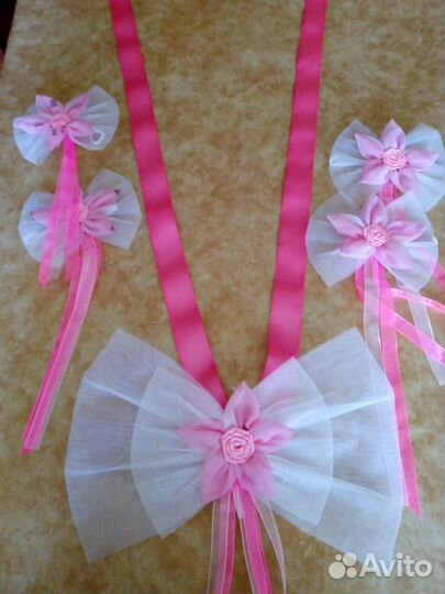 Свадебные украшения на машину Невесты