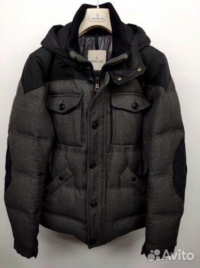 Шерстяной пуховик Moncler Republique Size 5