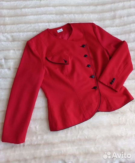 Жакет шерсть винтаж Betty Barclay, 44-46 размер