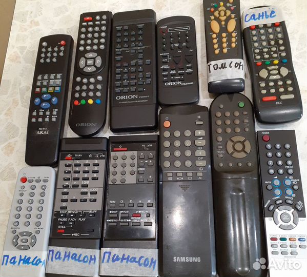 Пульты для старых тв